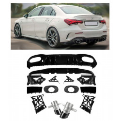 DIFUSOR + ESCAPE LOOK A35 BERLINA PARA MERCEDES CLASE A W177