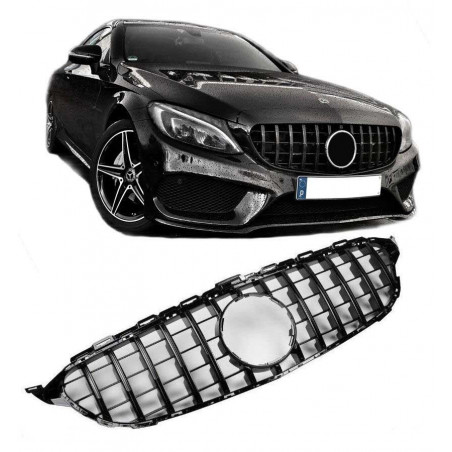 CALANDRE DIAMANT POUR MERCEDES CLASSE C W205 CALANDRE DIAMANT POUR MERCEDES CLASSE C W205