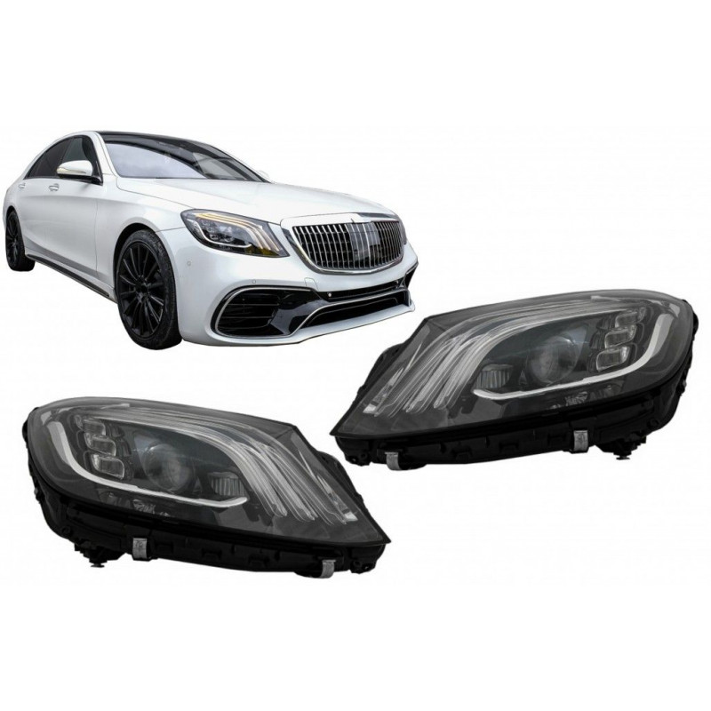VOLL-LED-FACELIFT-SCHEINWERFER FÜR MERCEDES S-KLASSE W222