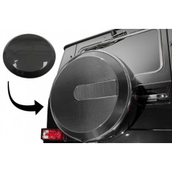 CACHE ROUE DE SECOURS EN CARBONE POUR MERCEDES CLASSE G W463