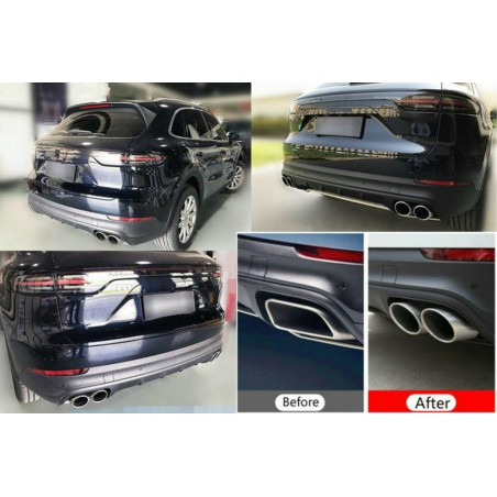Echappemnt pour porsche cayenne 3