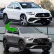 PACK AERO AVANT POUR MERCEDES GLA H247 PACK AERO AVANT POUR MERCEDES GLA H247
