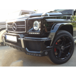 Scheinwerferrahmen + Integrierte LED-Leuchten Mercedes G-Klasse W463