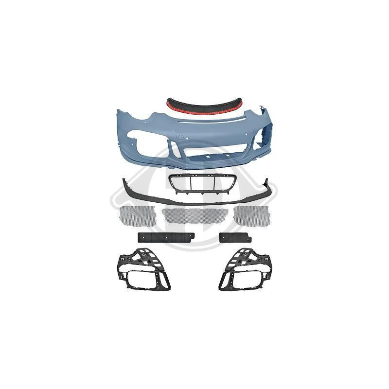 Pare-chocs look GT3 pour Porsche 911 991 - 1