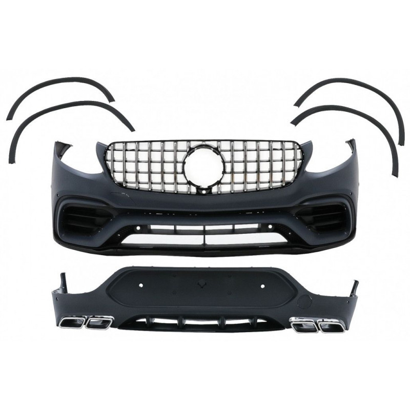 BODYKIT LOOK 63S AMG VOOR MERCEDES GLC X253 COUPÉ - 1