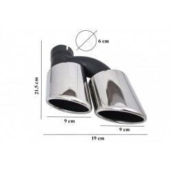 Diffusor für Audi A6 Limousine Optik S6