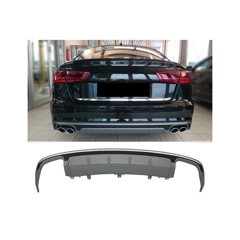 Diffuseur pour Audi A6 Berline look S6