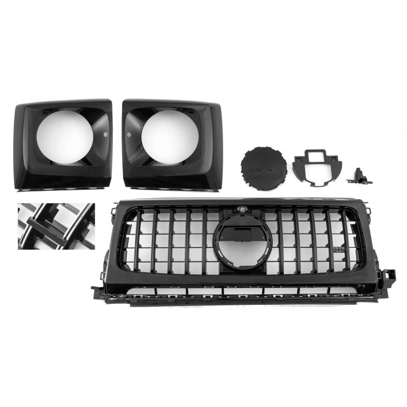 Pack Calandre Panamericana AMG Classe G W463A BLACK