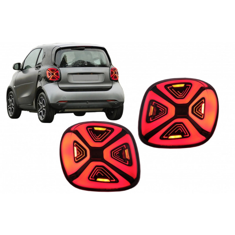 Facelift-verlichting voor Smart 453