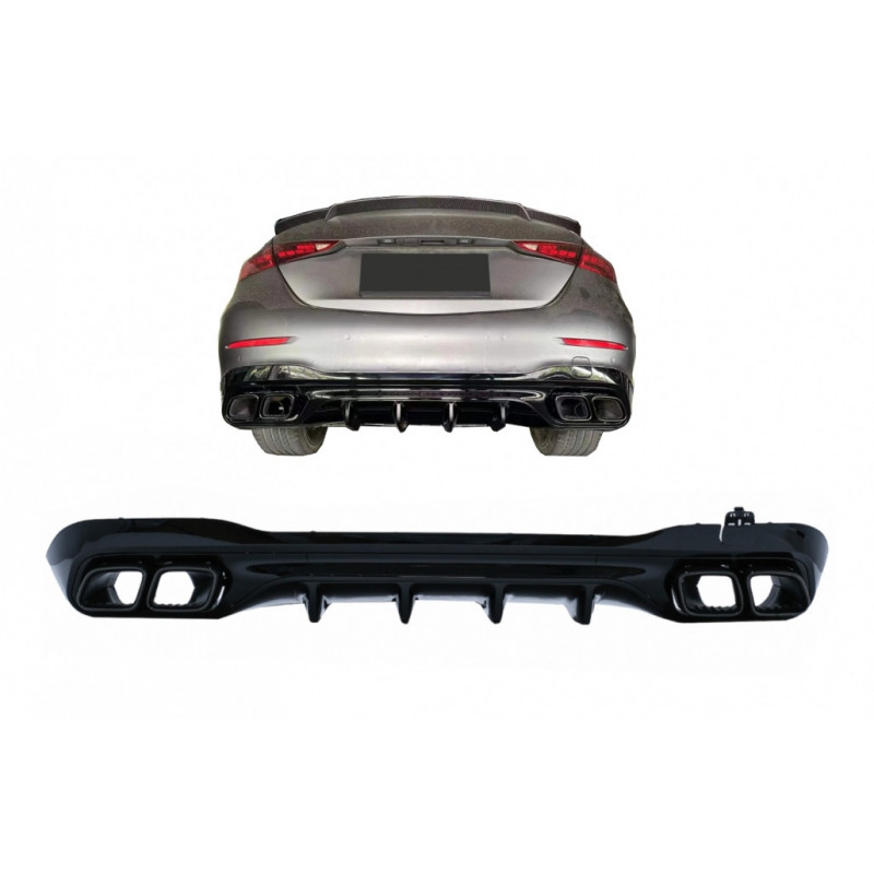 DIFFUSEUR BLACK LOOK C63 POUR MERCEDES CLASSE C W206