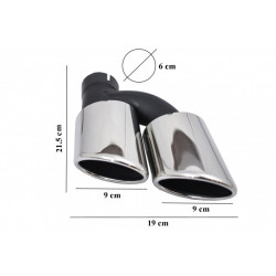 Diffuseur Look SQ5 pour AUDI Q5 8R 2009-2016