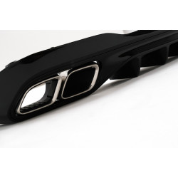 DIFFUSEUR CHROME LOOK C63 POUR MERCEDES CLASSE C W206
