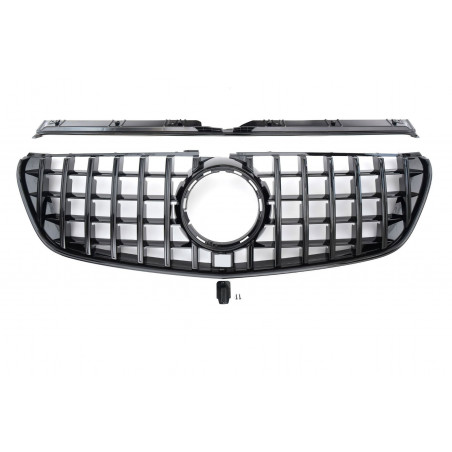 GT Black Panamericana grille for Mercedes V-Class W447