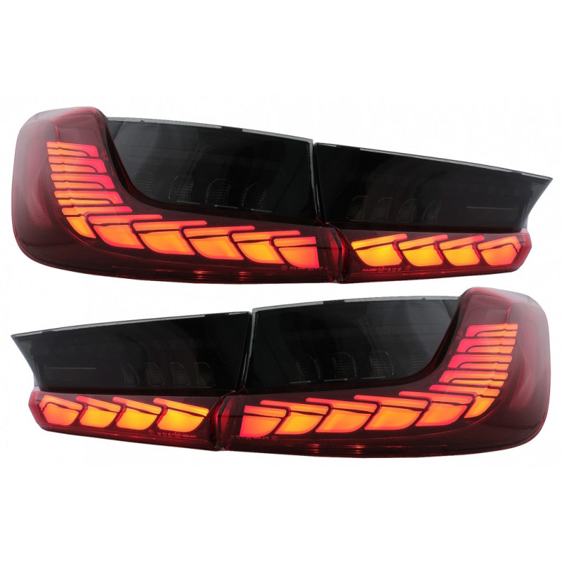 Dark Red Dynamic Led Lights for BMW 3 SERIES G20 G28 G80