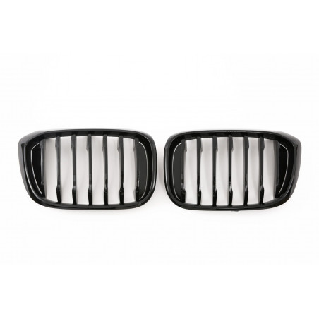 Glossy Black Grilles for BMW X3 G01 Glossy Black Grilles for BMW X3 G01