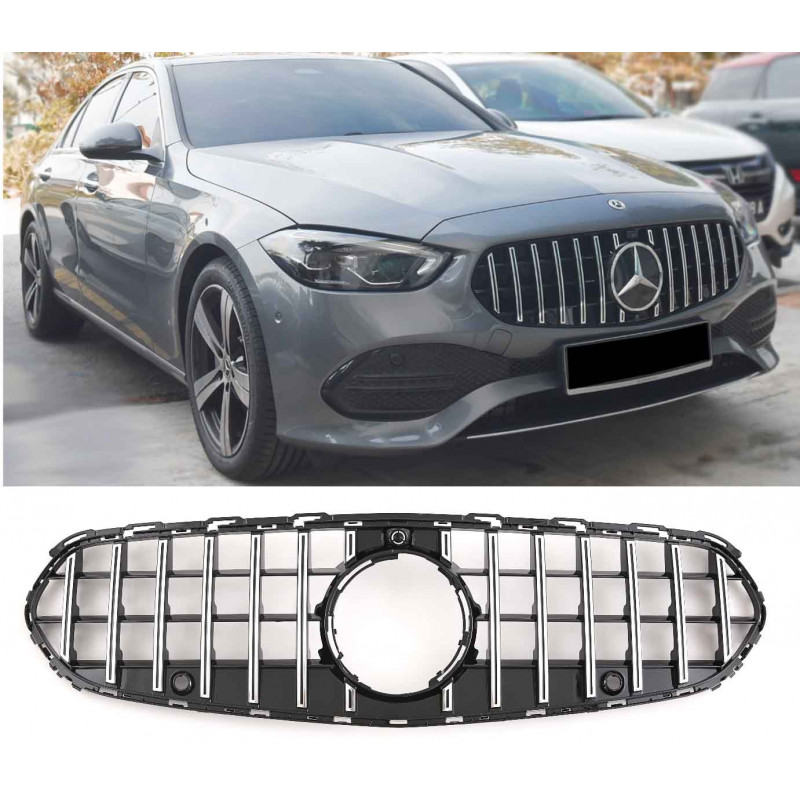 Calandre Look C63 AMG pour Mercedes Classe C W206 Avantgarde