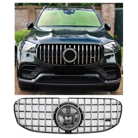 AMG GT PANAMERICANA-KÜHLERGRILL FÜR MERCEDES GLS X167 AMG GT PANAMERICANA-KÜHLERGRILL FÜR MERCEDES GLS X167