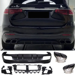 Diffuseur look 63 AMG Black pour MERCEDES GLS X167