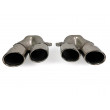 CHROME DIFFUSER LOOK C43 AMG FOR MERCEDES C-CLASS W206