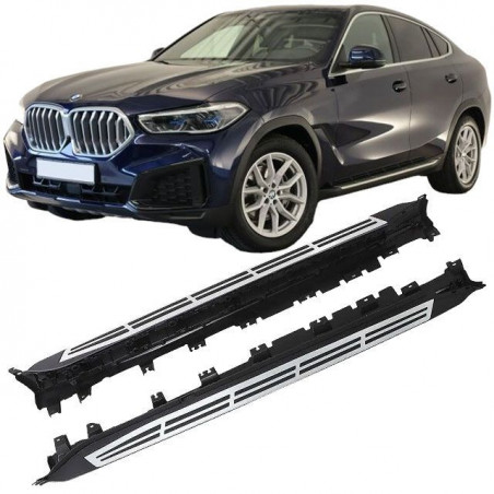Marchepied BMW X6 G06 - Accessoire Élégant et Pratique pour Votre SUV