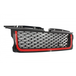Pack Calandre Noir Rouge pour Range Rover Sport 2005-2009 Look Autobiography
