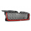 Zwart-rood grillepakket voor Range Rover Sport 2005-2009 Autobiography Look Zwart-rood grillepakket voor Range Rover Sport 2005-2009 Autobiography Look