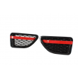Zwart-rood grillepakket voor Range Rover Sport 2005-2009 Autobiography Look Zwart-rood grillepakket voor Range Rover Sport 2005-2009 Autobiography Look